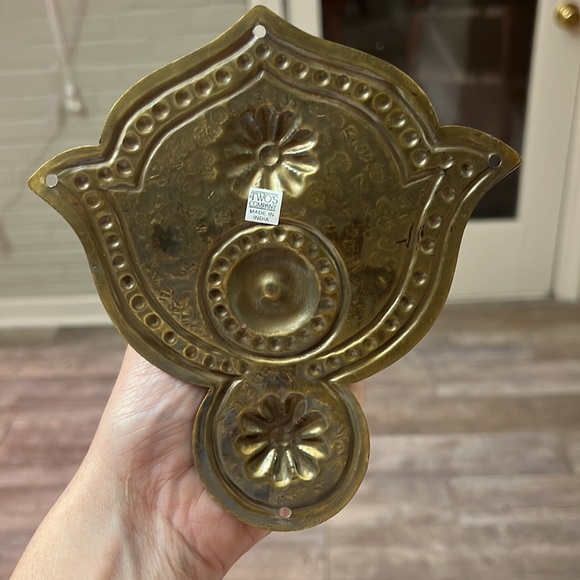 Vintage brass handles/hooks, never used. Made in India. - Picture 2 of 5